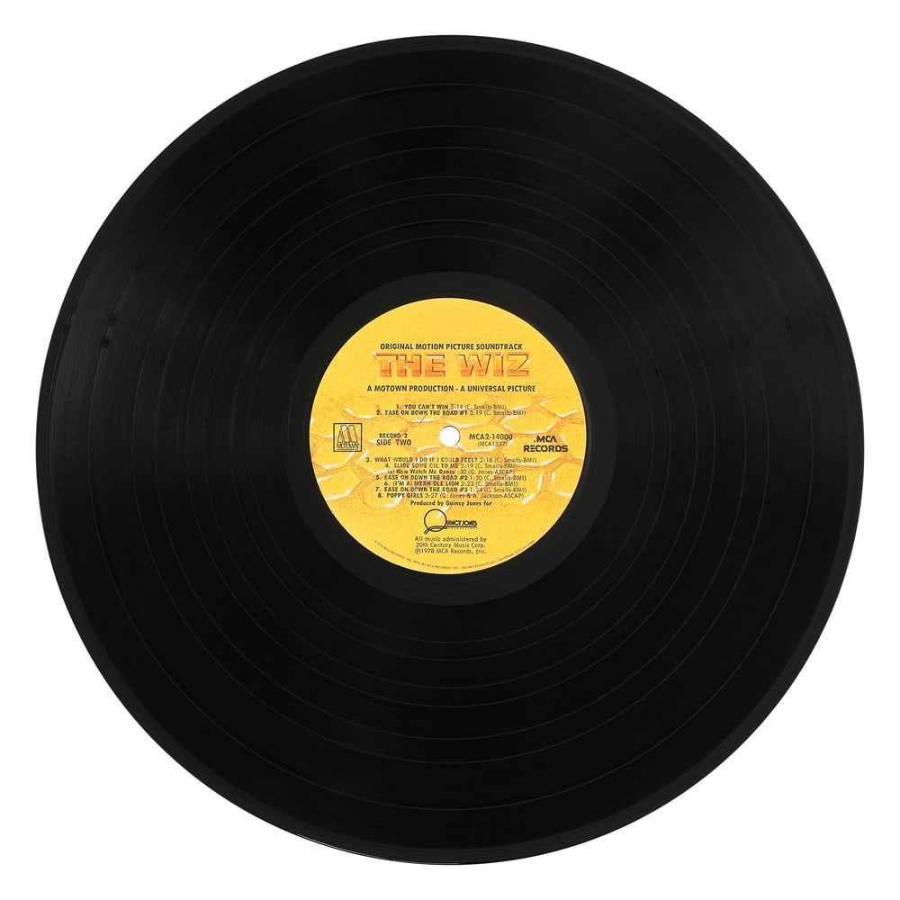 MICHAEL JACKSON SIGNED "THE WIZ" LP - 6