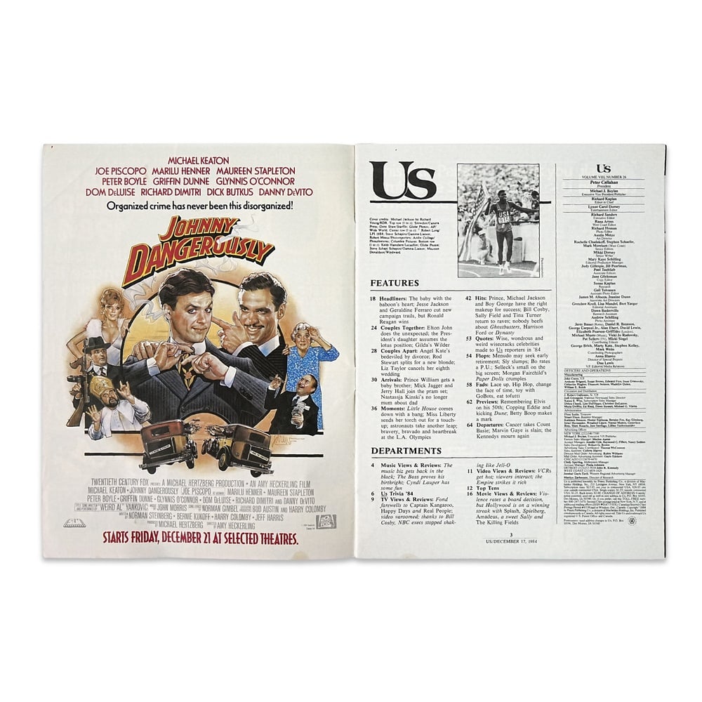 MICHAEL JACKSON SIGNED "US" MAGAZINE - 2