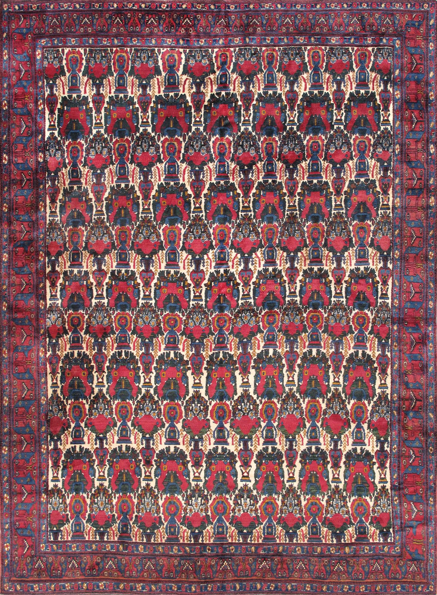 Antique Persian Bidjar Area Rug (1 of 4)