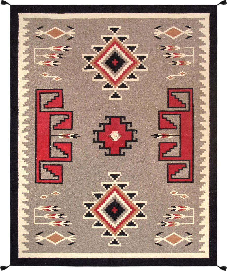 Hand-Woven Navajo Style Area Rug (1 of 3)