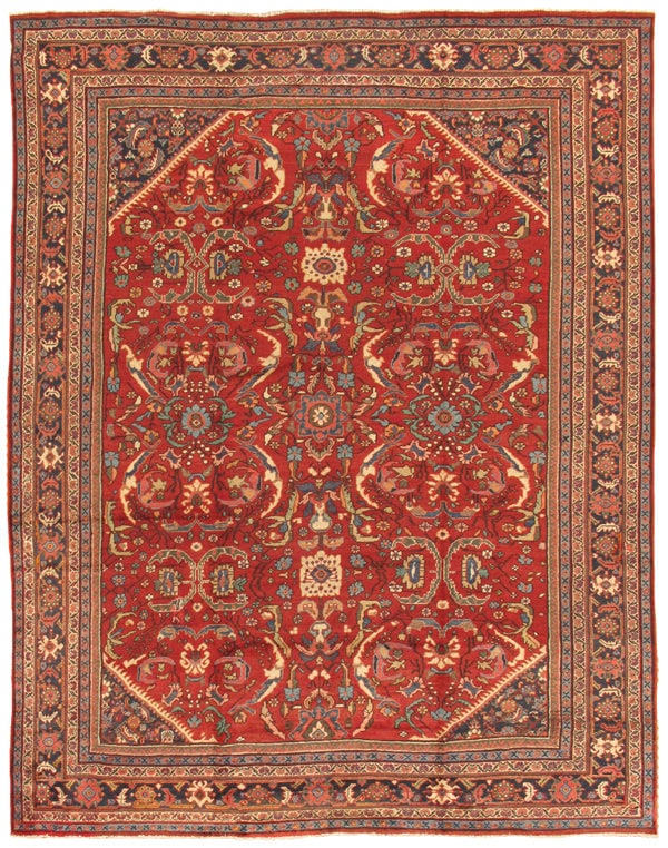 Antique Persian Mahal , West Persia, 10' 4'' X 13' 2'' (1 of 1)