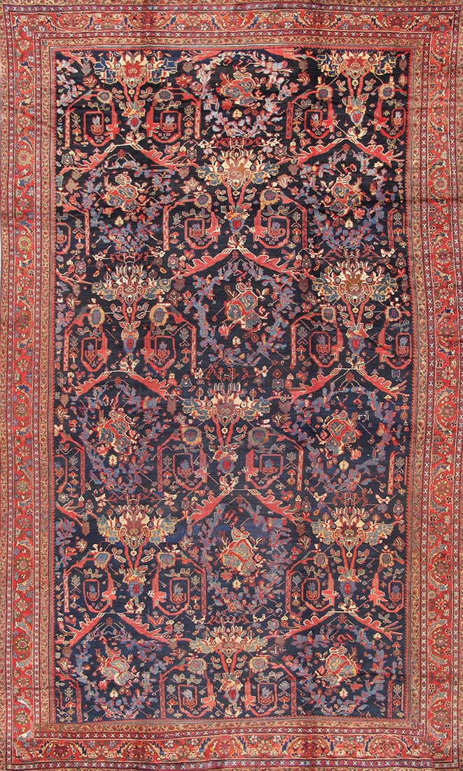 Antique Sultanabad Carpet, Northwest Persia, 11' 6'' X 18' 6'' (1 of 4)