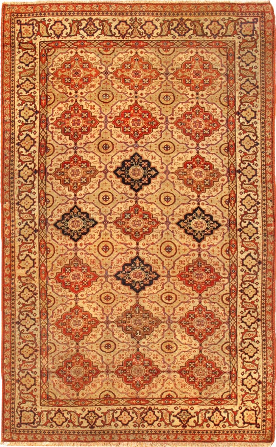 Antique Persian Ferehan Rug, West Persia, 4' 8'' X 7' 5'' (1 of 1)