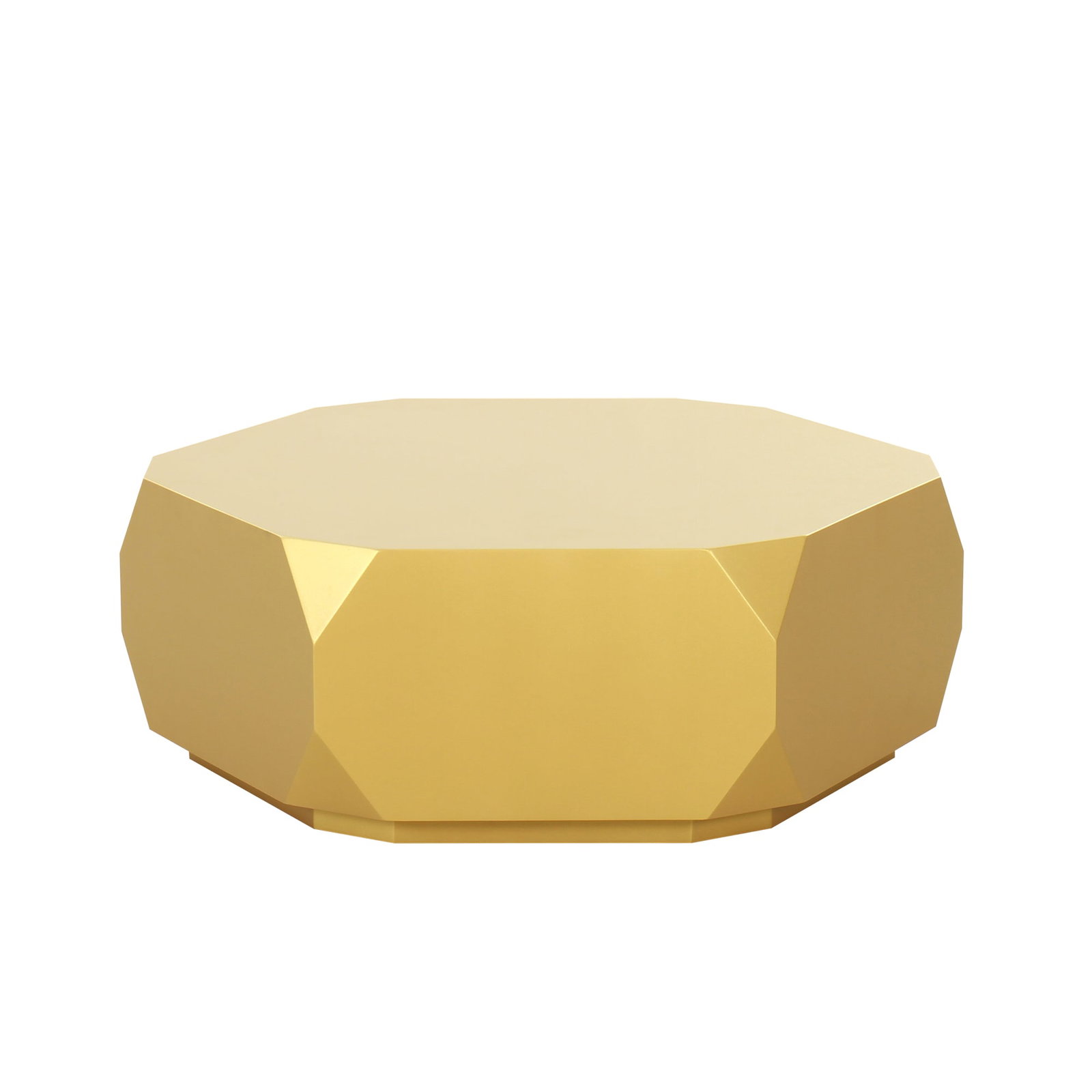 Selva Modern Coffee Table, Gold (1 of 3)