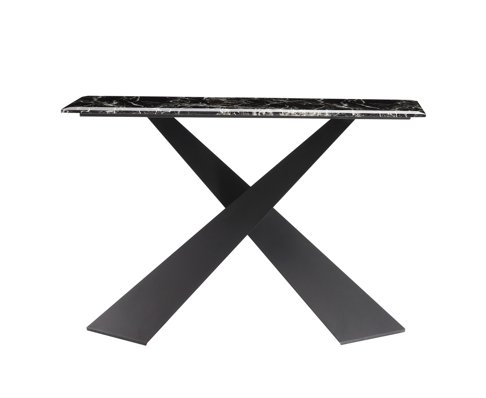 Luxe Modern Console Table, Black (1 of 3)