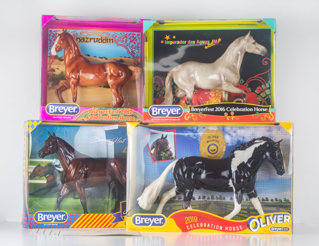 Set of Glossy Celebration Models - Breyer Horses (1 of 5)