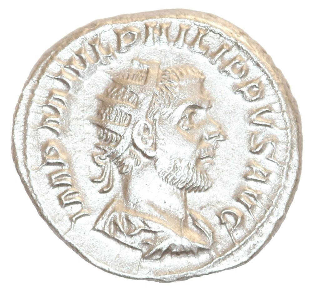Philip I AETERNITAS Ancient Roman Coin - COA (1 of 4)