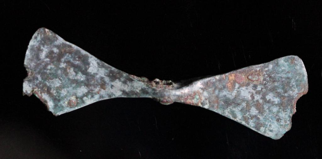 Viking Era Bronze Double Battle Axe Amulet Pendant (1 of 2)