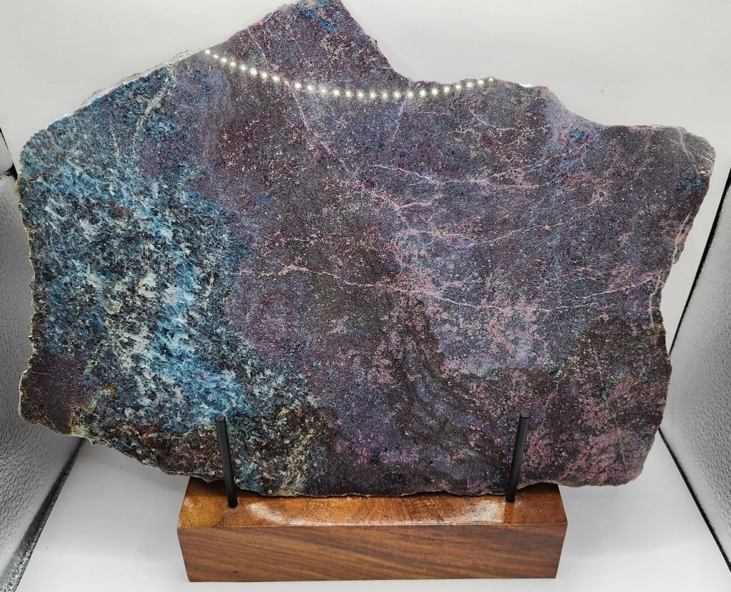 Ruby Kyanite Slice from India (UV Reactive) (1 of 4)