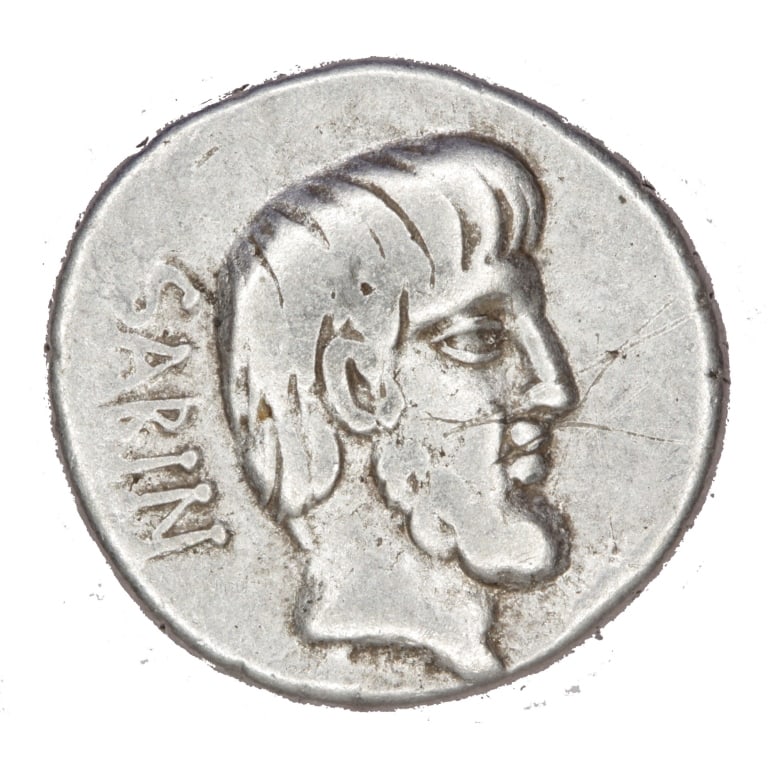 L. Titurius Sabinus AR Denarius Ancient Roman Coin (1 of 2)