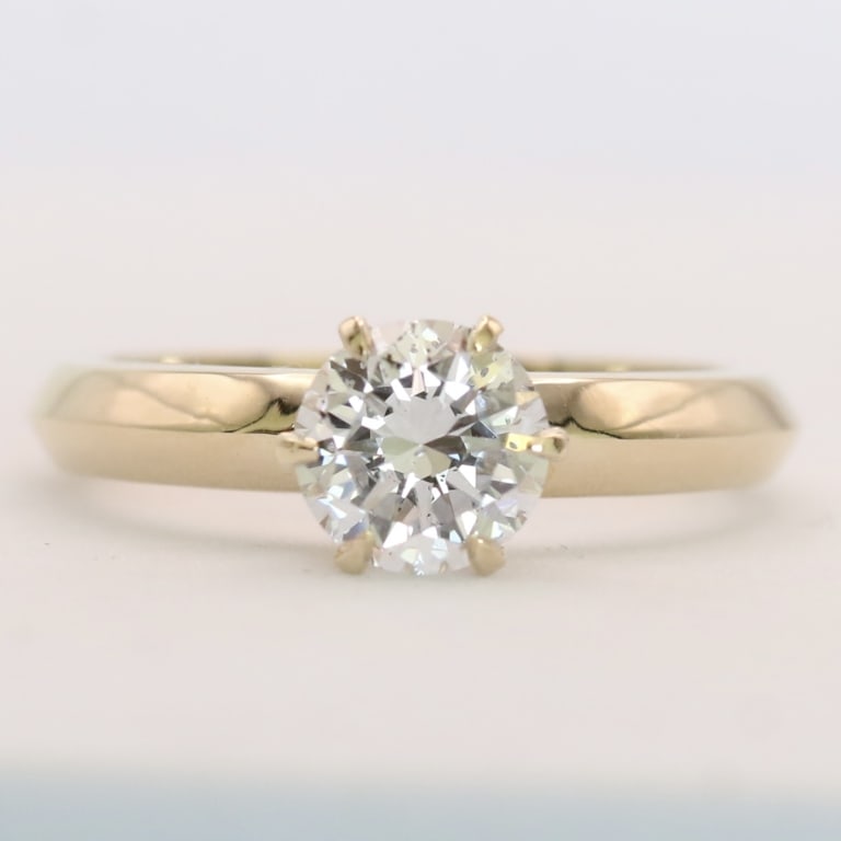 APPR $2600 1 ct Lab Diamond 10K Gold Ring (1 of 4)