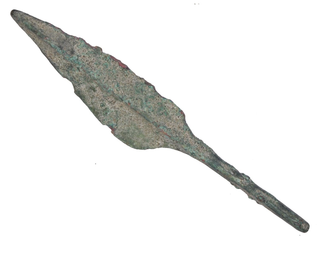 Medium Size Bronze Ancient Roman Arrowhead (1 of 2)