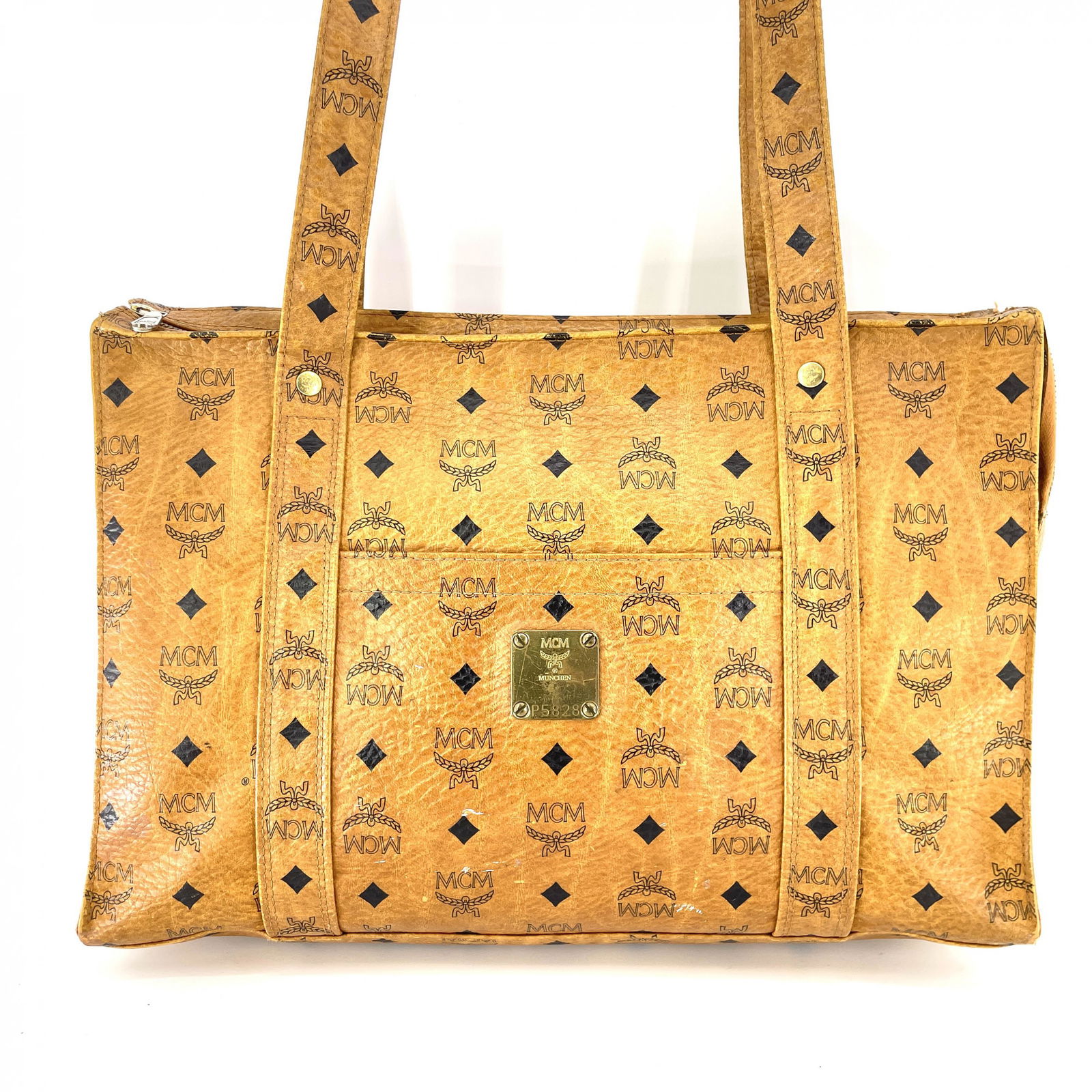 MCM - Tote bag, Monogram, Canvas (1 of 10)