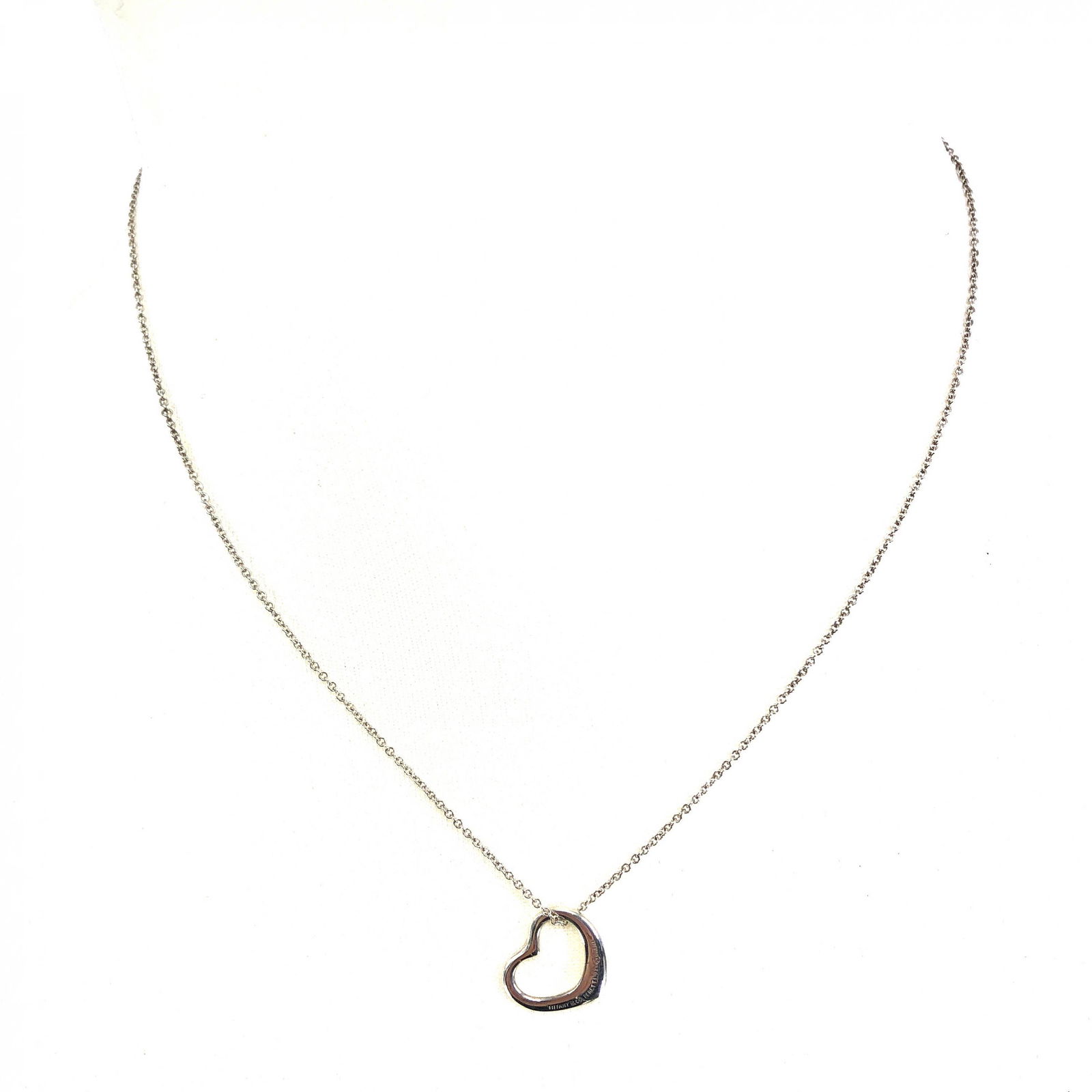 Tiffany & Co. - Necklace, Open Heart, Silver 925 (1 of 10)
