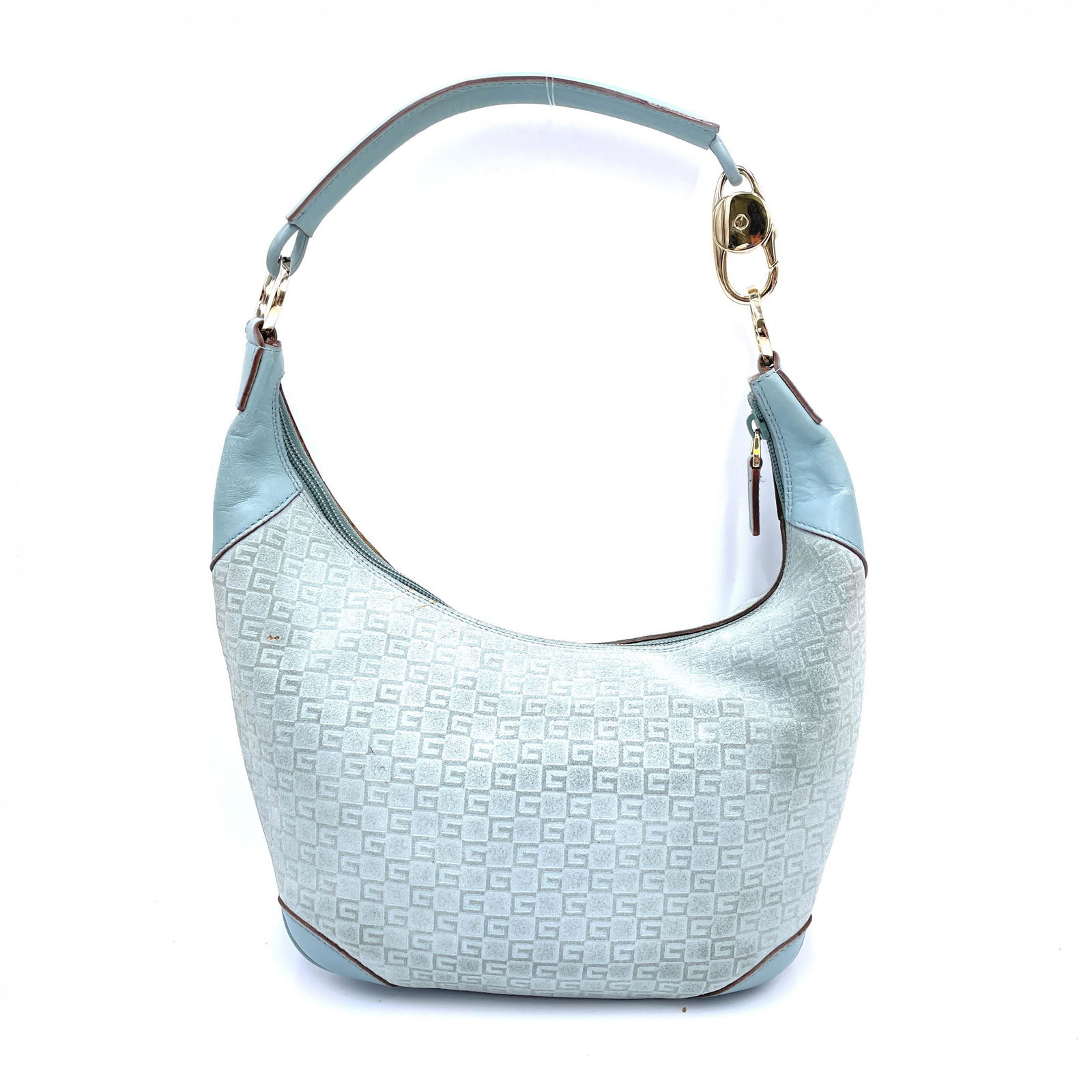 Gucci - Shoulder bag, Suede and leather (1 of 10)