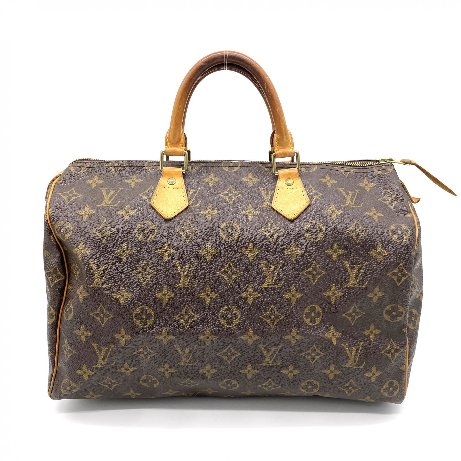 Louis Vuitton Speedy 35, Monogram, Canvas (1 of 10)