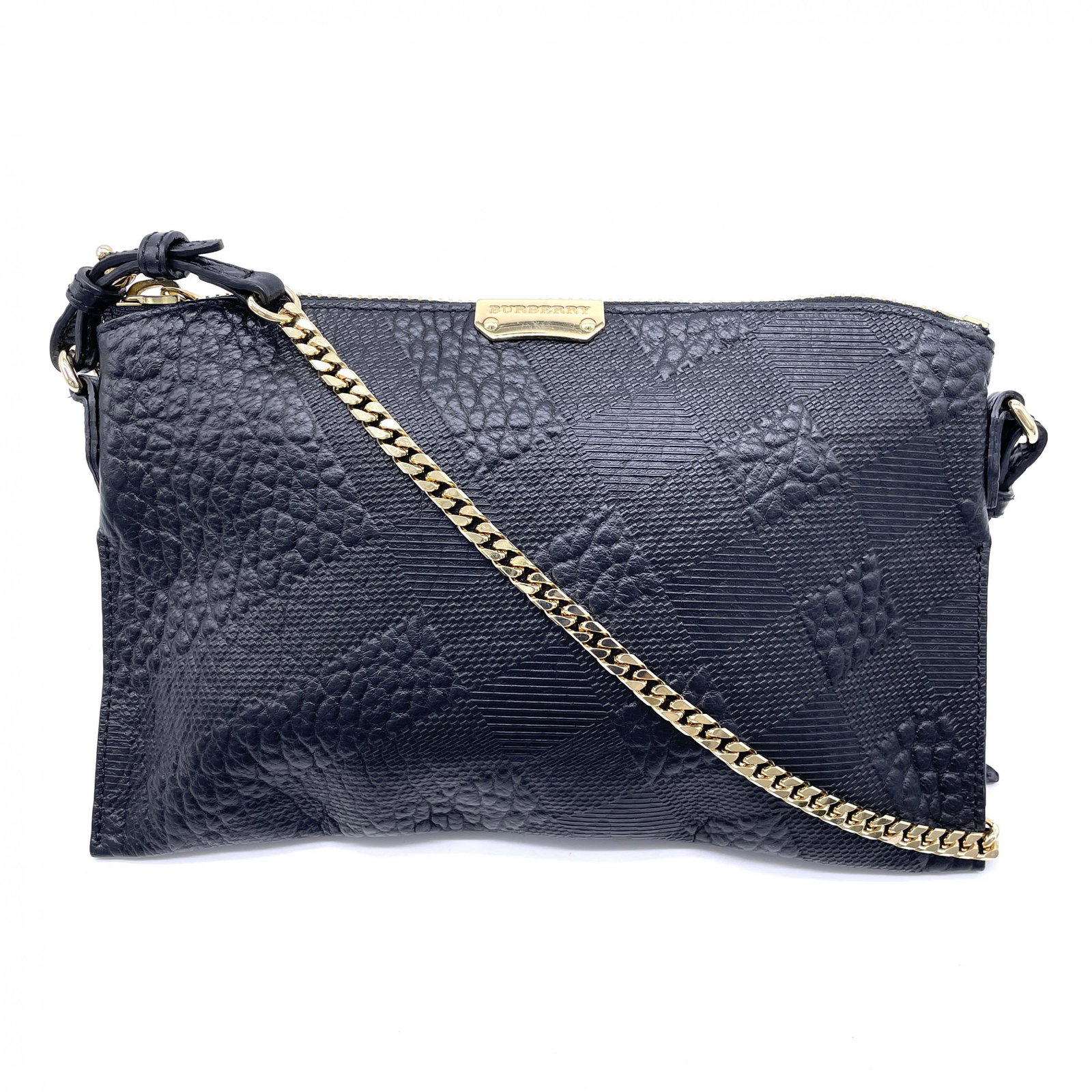 burberry clutch with chain