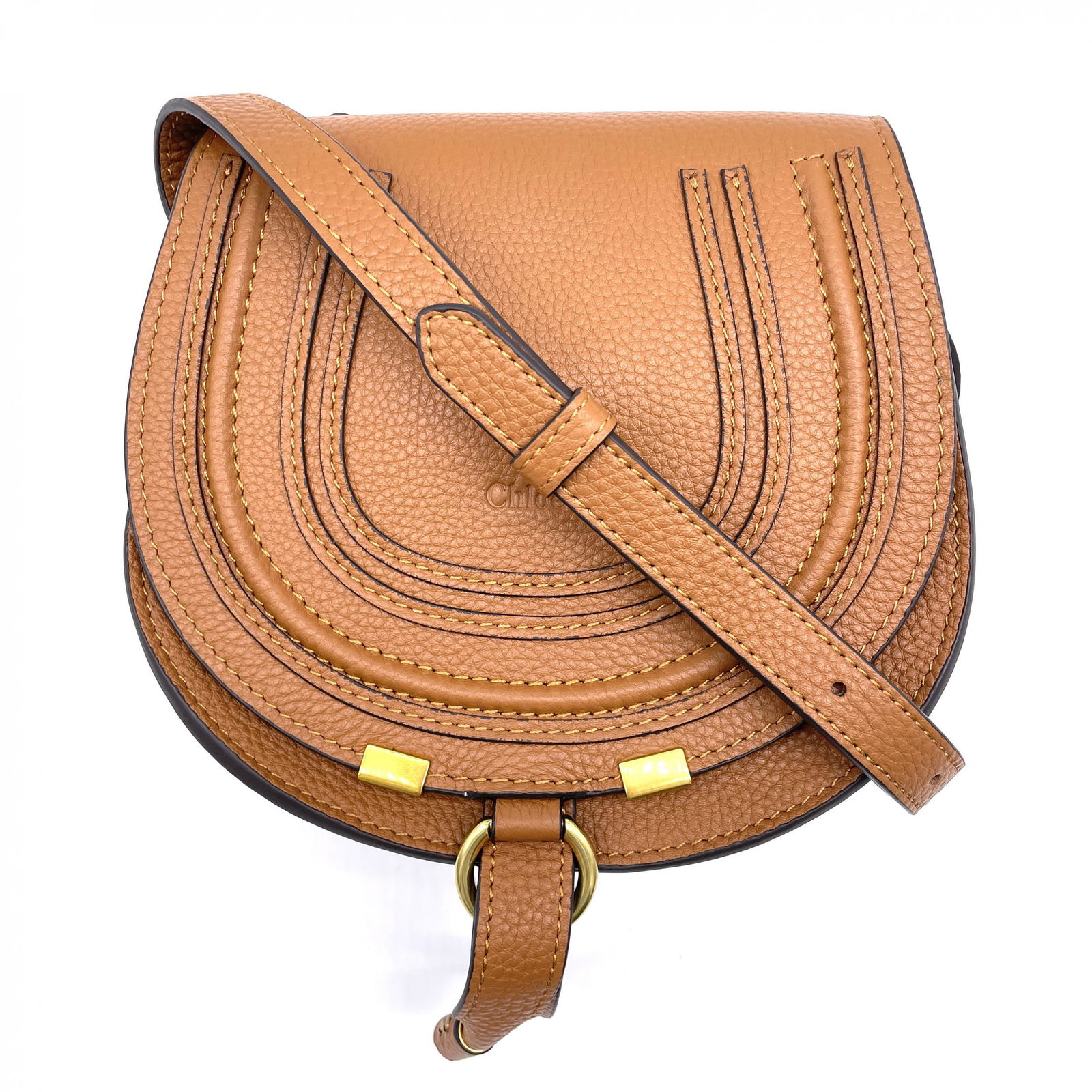 Chloe Shoulder bag, Marcie, Textured leather (1 of 10)