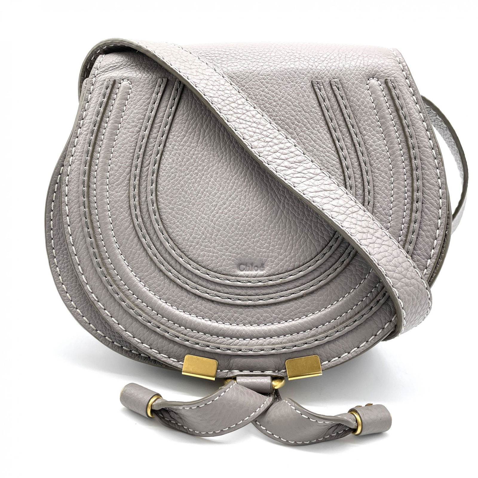 Chloe Shoulder bag, Marcie, Textured leather (1 of 10)