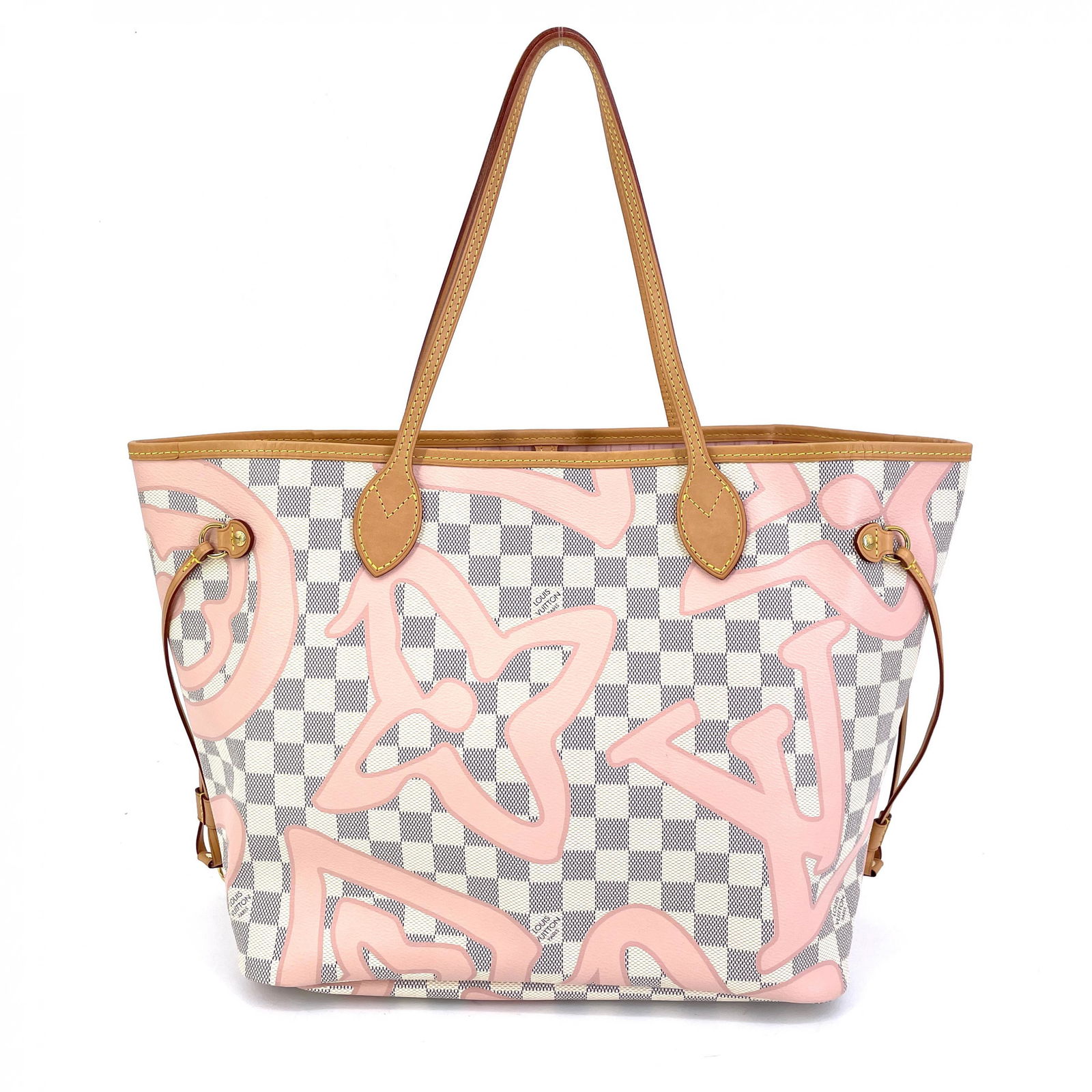 Louis Vuitton Neverfull MM, Damier azur tahiti, Coated canvas (1 of 10)