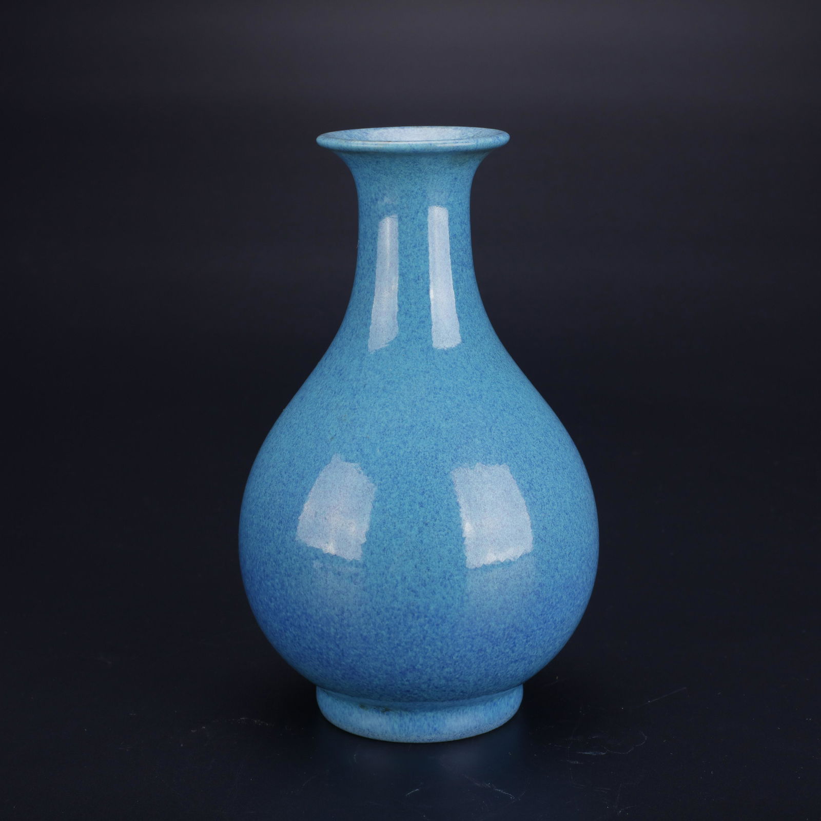 Lu Jun Glazed Porcelain Bottle ,China: Height: ï¼š17cm