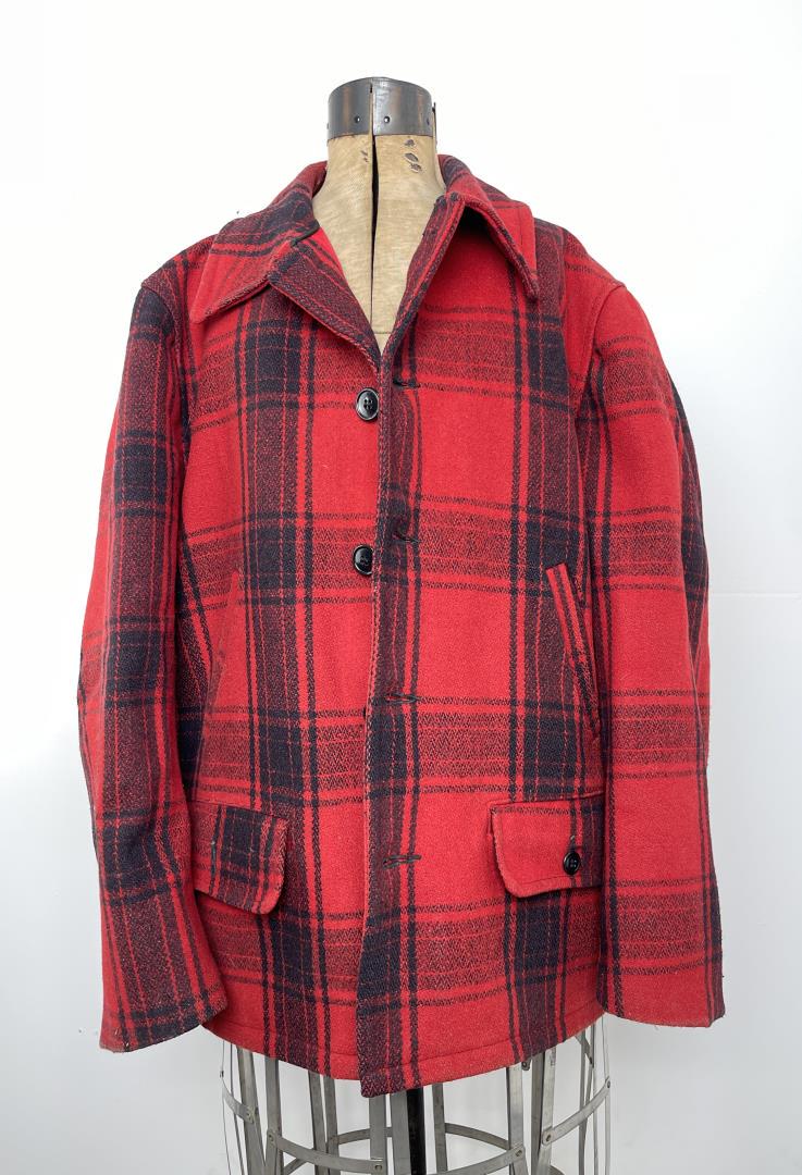 Vintage Sheraton Sportswear Wool Jacket Coat: Size 42. Nice jacket.