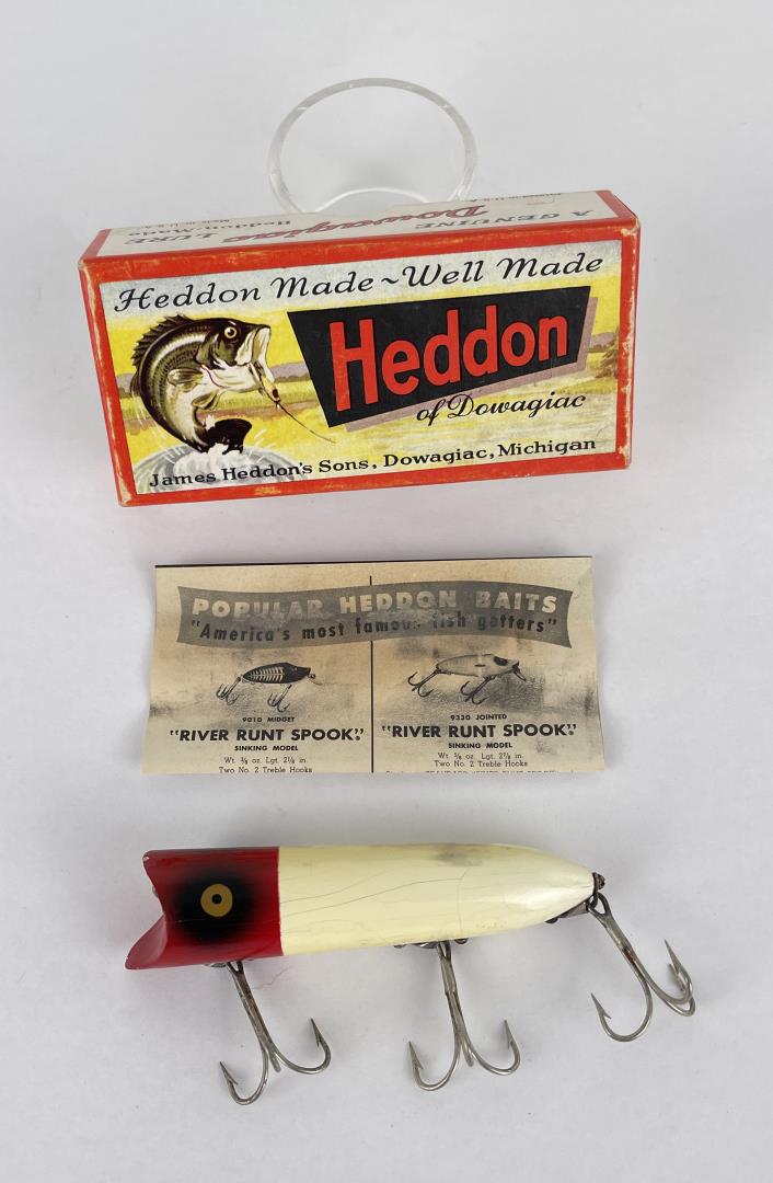 Heddon Fishing Lure 2500 RH Lucky 13: Nice example in box.
