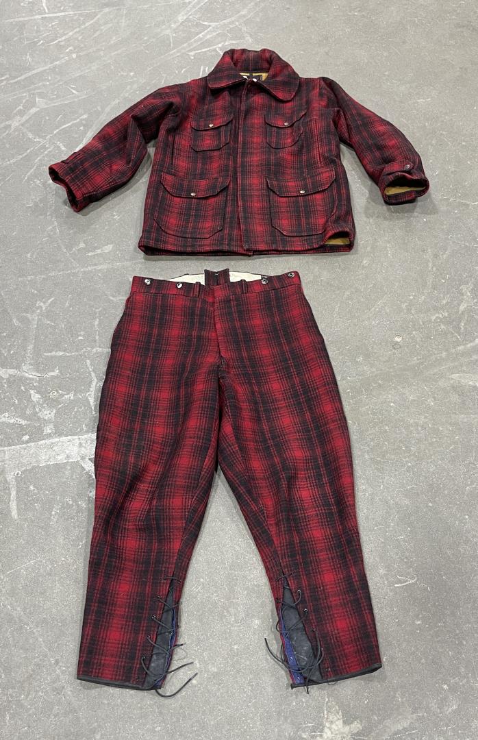 Vintage Woolrich Mackinaw Coat Jacket and Pants (1 of 10)