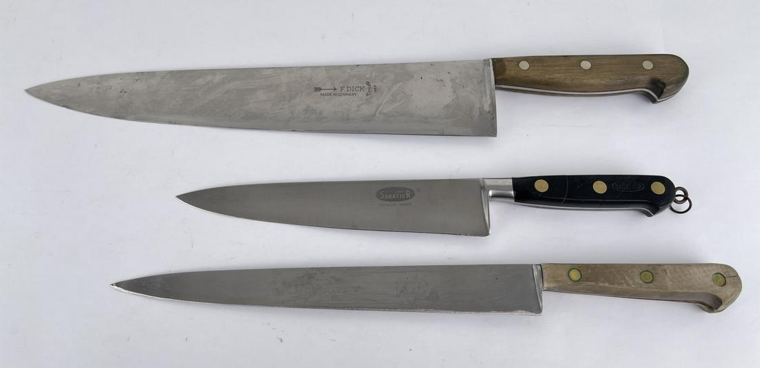 Sabatier F Dick Kitchen Butcher Knives (1 of 7)