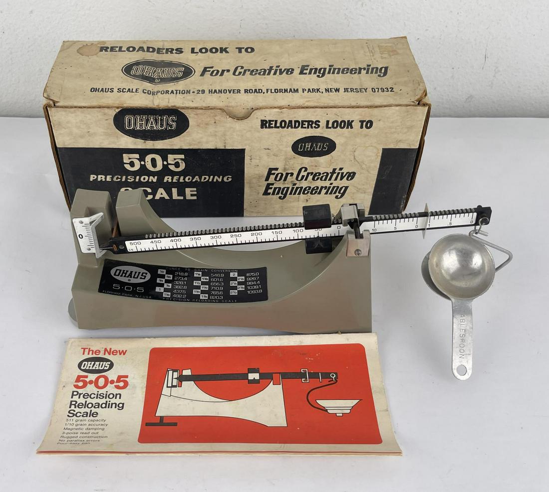 Ohaus 505 Reloading Scale (1 of 7)