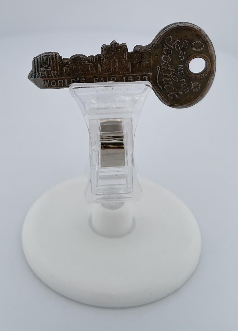 1933 Worlds Fair Key Good Luck (1 of 5)