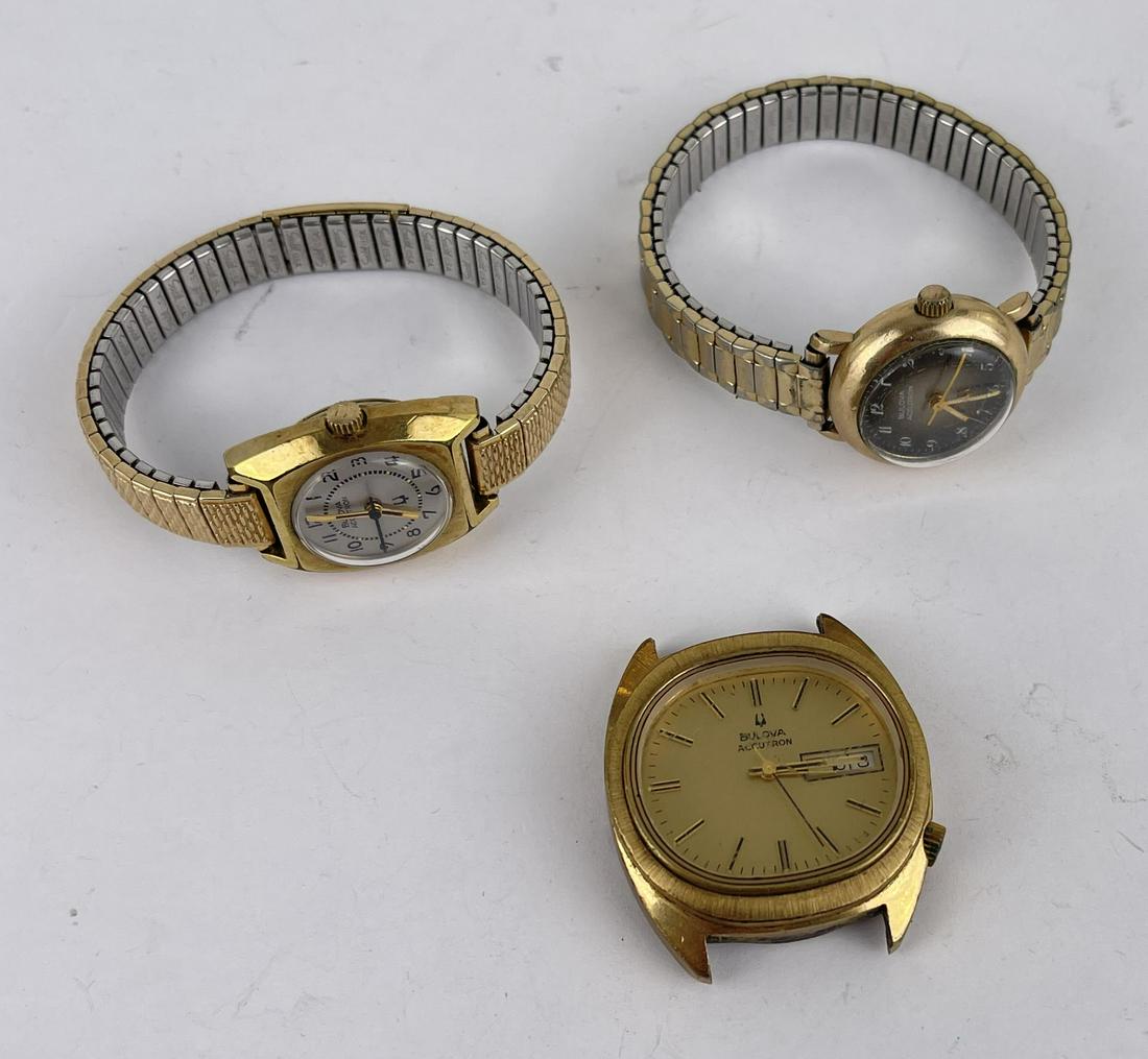 Group of Bulova Accutron Watches: Nice grouping. Untested.