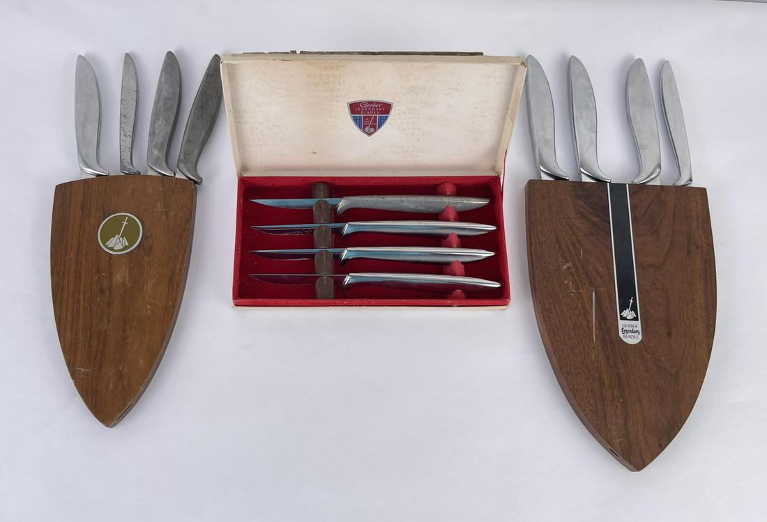 Group of Gerber Kitchen Chef Knives: Nice grouping.