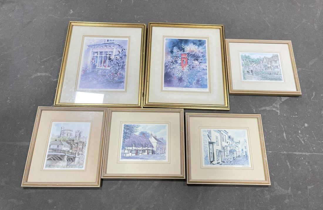 Group of Signed and Numbered Prints: Two are by Judy Boyes.