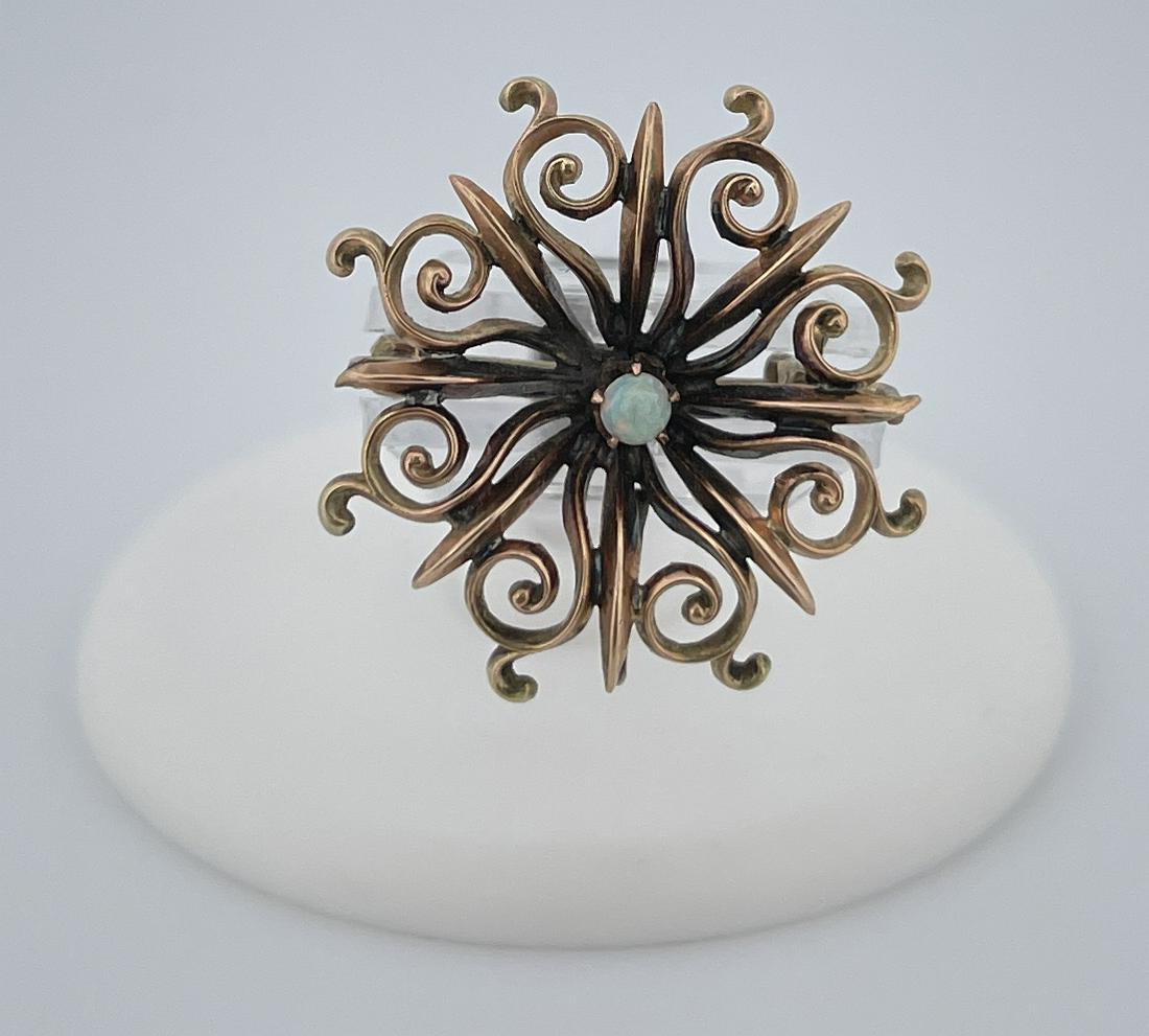 Victorian 10k Gold Brooch (1 of 5)