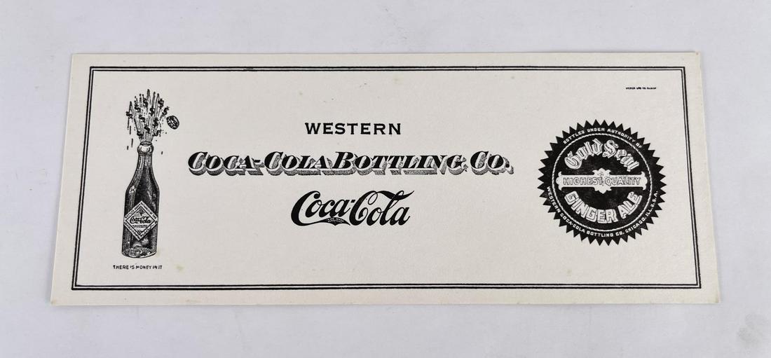 1911 Coca Cola Coke Ink Blotter (1 of 3)