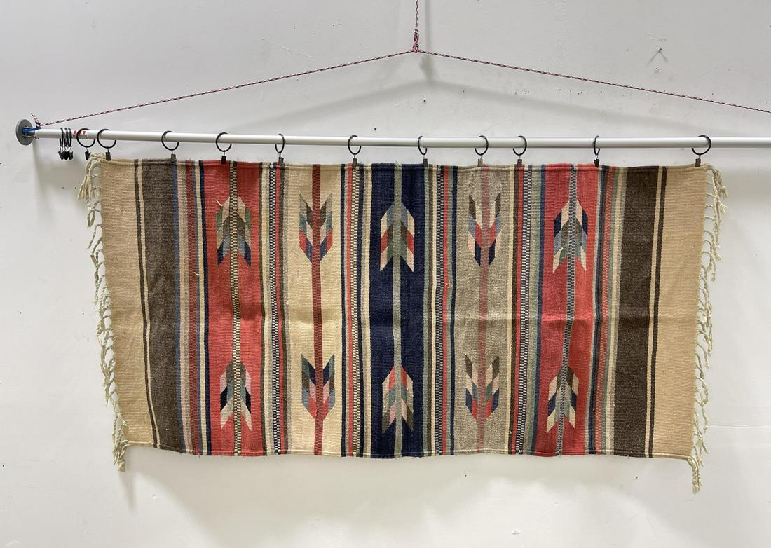 Zapotec Mexico Indian Pattern Southwest Rug (1 of 5)