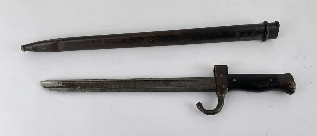 WW1 French Lebel Carbine Bayonet: Nice example.