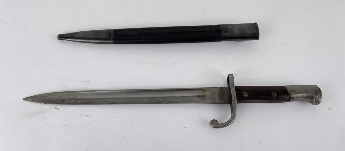 Model 1908 Brazilian Mauser Bayonet: Nice example.