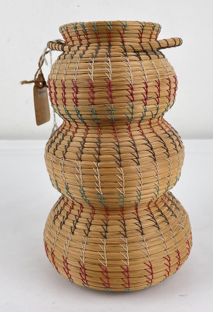 Seminole Native American Indian Basket: Very nice basket. 10" tall. Allard Auction Collection Inv: 24770 RAH