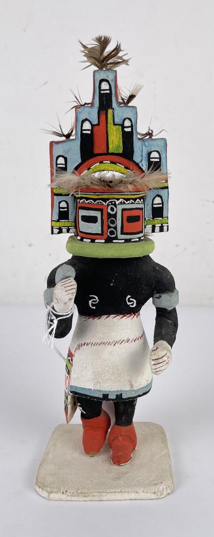 Antique Hopi Indian Kachina Doll: 10 3/4" tall. Sold as-is. Allard Auction Collection Inv: GS 50343