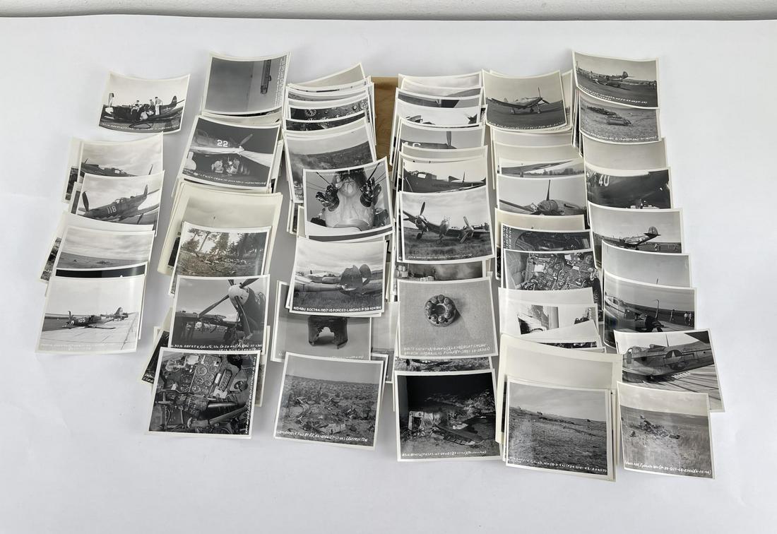 Korean War Airplane Photograph Lot: Very nice group of Military photos.
