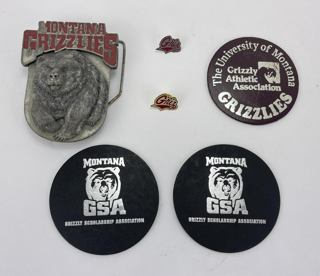 University of Montana Grizzlies Collectables: Nice grouping.