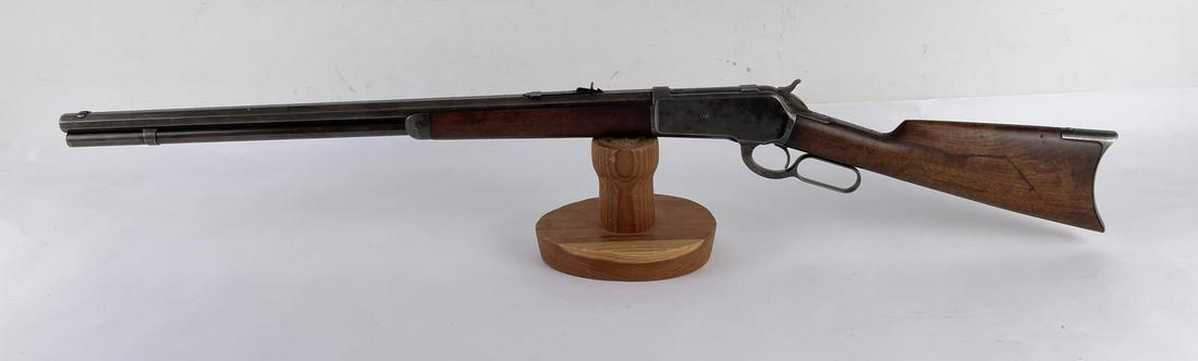 Model 1886 Winchester Rifle 45-70: Has been rechambered to 45-70. 26" barrel. Serial number dates it to 1888. Does not require an FFL Transfer.