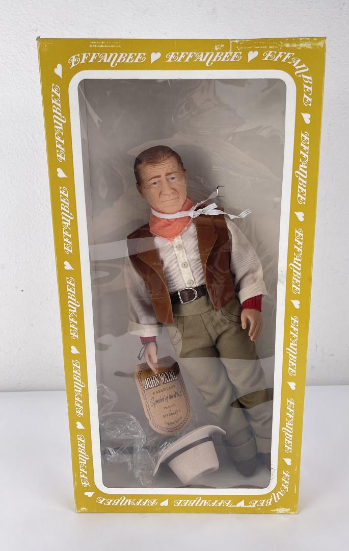 Effanbee John Wayne Doll: New in box.