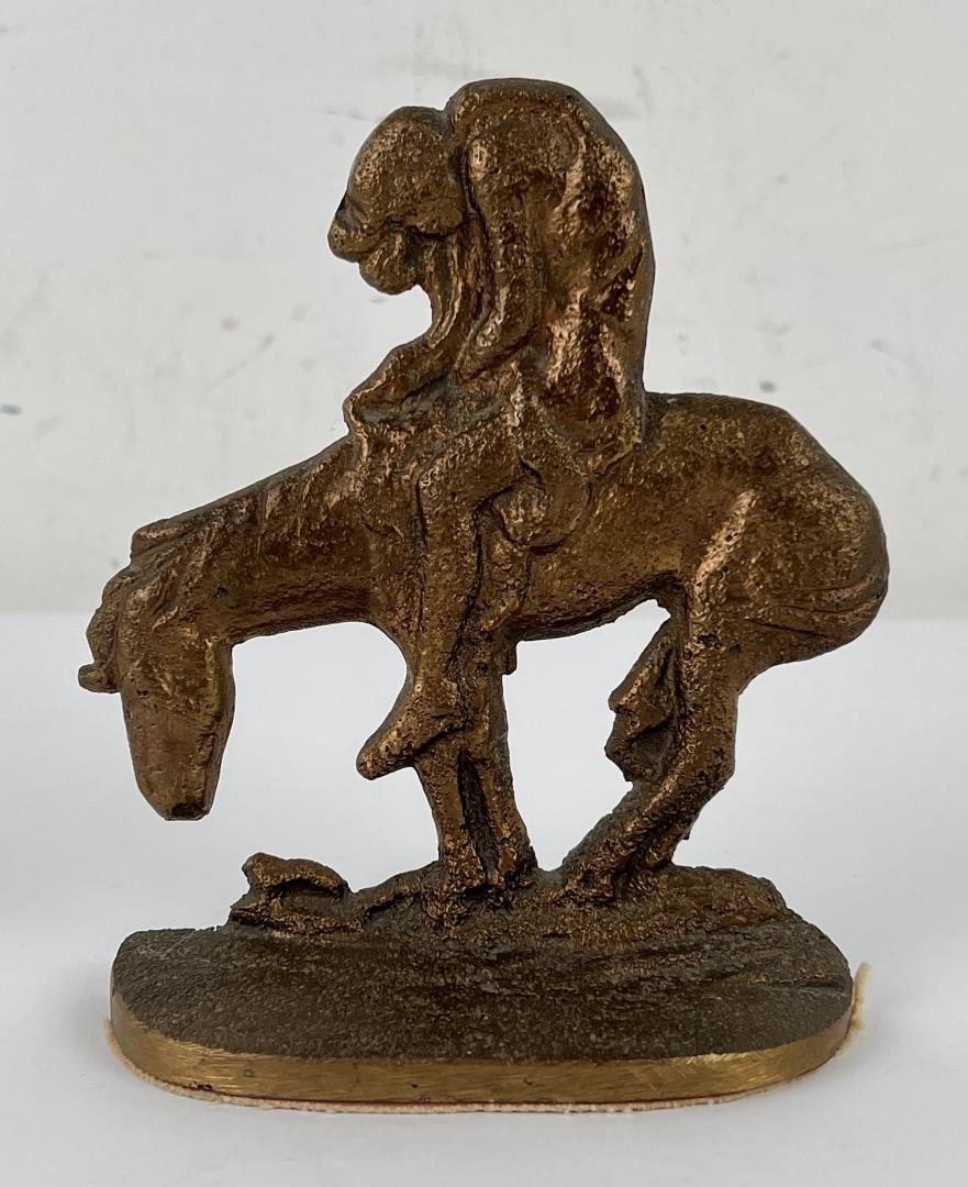 Butte Montana Anaconda Copper Company Bookend: Cast at the smelter by one of the employees. 5 1/2" tall.