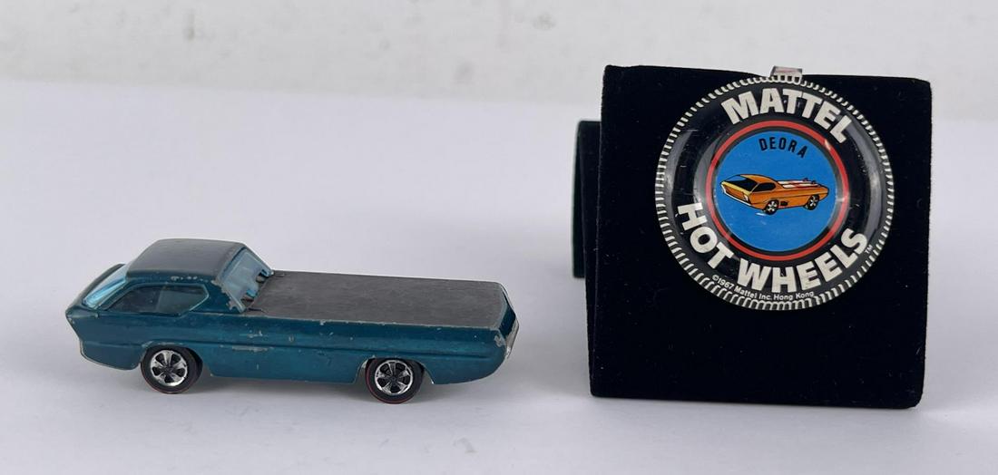 Hot Wheels Redline 1967 Deora Blue: Nice example.