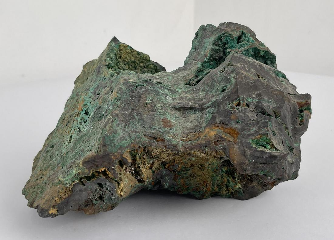 Malachite Azurite Bisbee Arizona Mineral Specimen: Nice specimen. 5 1/4" by 8 1/2". 12 pounds.