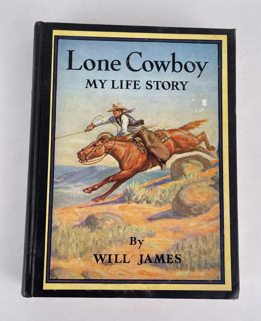 Lone Cowboy My Life Story Will James: Nice example. 1955.