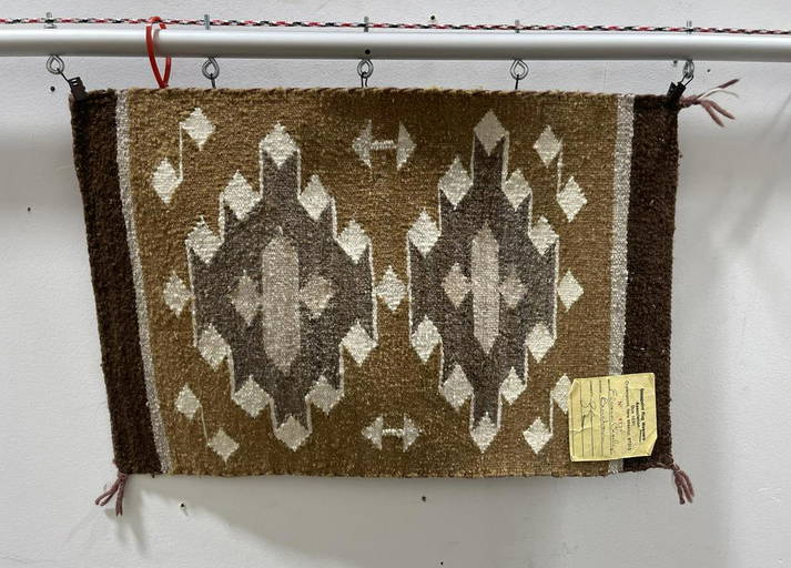 Navajo Indian Blanket Rug Crownpoint (0422) on Jul 30, 2022 Davis